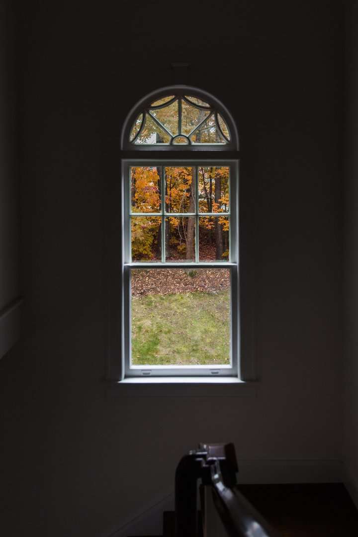 An open window of a Minneapolis home.
