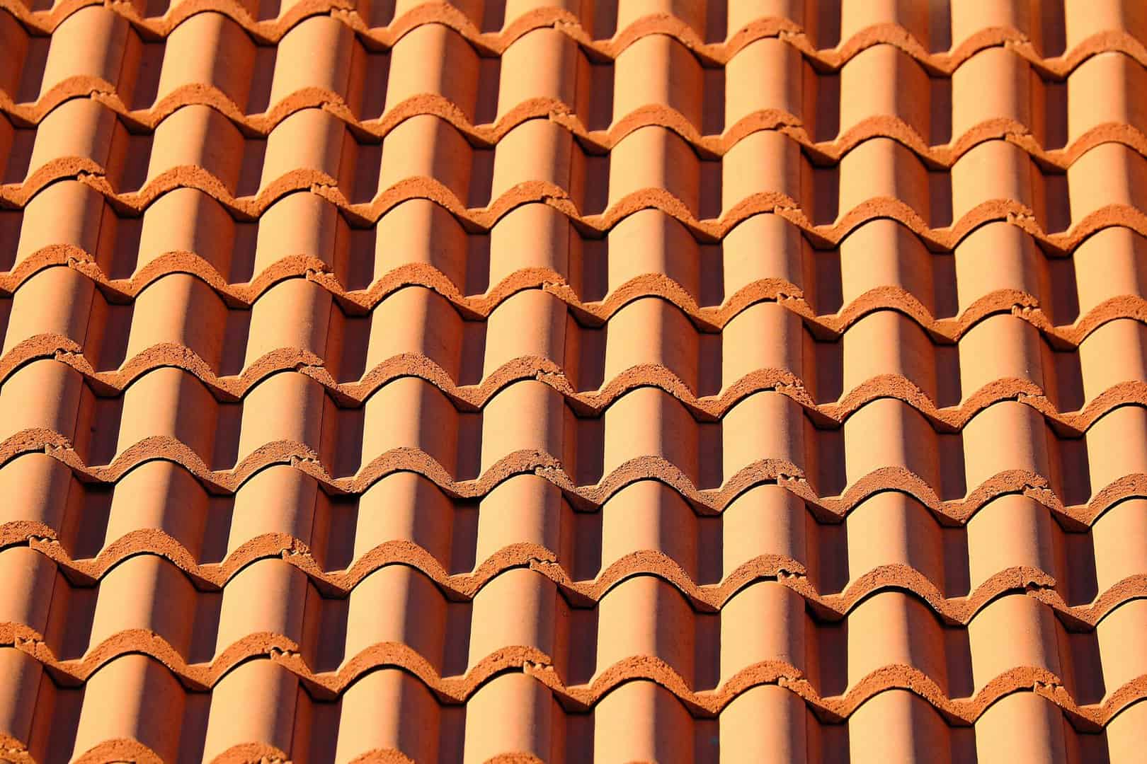 A closeup image of the tile roof of a Minnesota home.